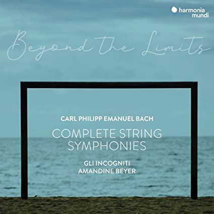 cover of the CD CPE Bach: Beyond the limits
